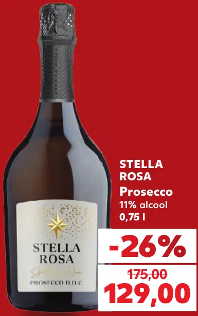 Prosecco STELLA ROSA, 0,75 l