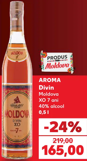 AROMA Divin Moldova XO, 7 ani, 0,5 l