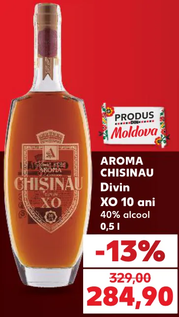 AROMA CHIȘINĂU Divin XO 10 ani, 0,5 l