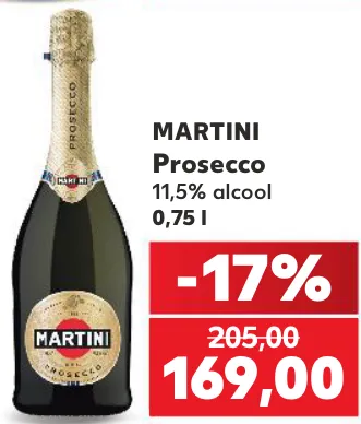Martini Prosecco, 0,75 l