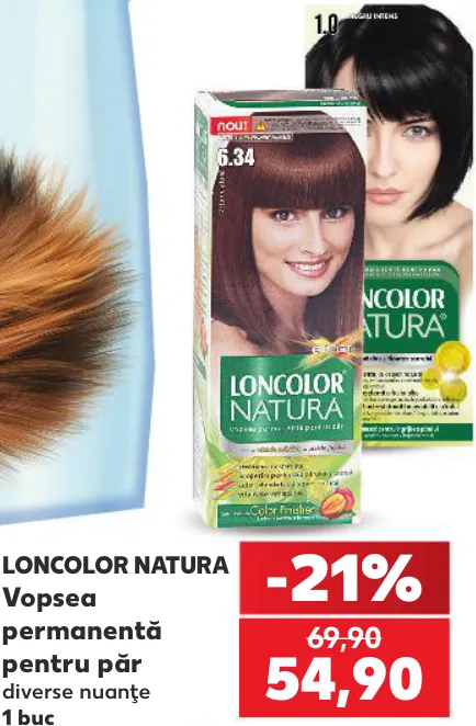 LONCOLOR NATURA Стійка фарба для волосся, 1 шт.