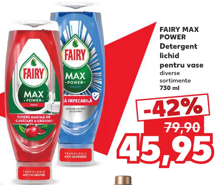 FAIRY MAX POWER Жидкое средство для мытья посуды