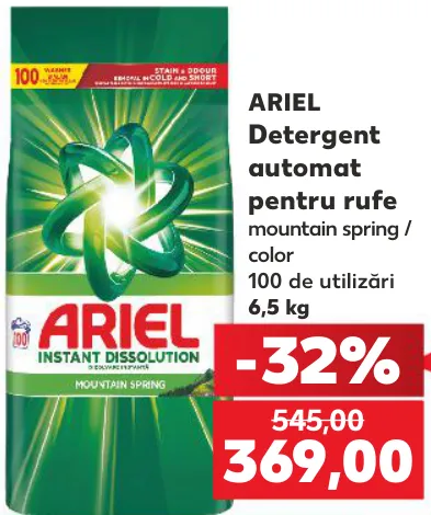 ARIEL Detergent automat pentru rufe
