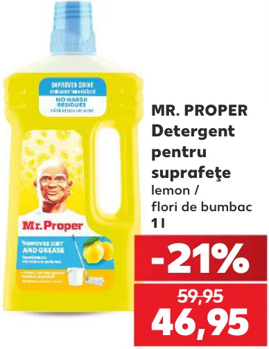 MR. PROPER Detergent pentru suprafețe, 1 l