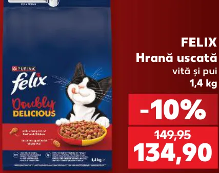 FELIX Hrană uscată, 1,4 kg