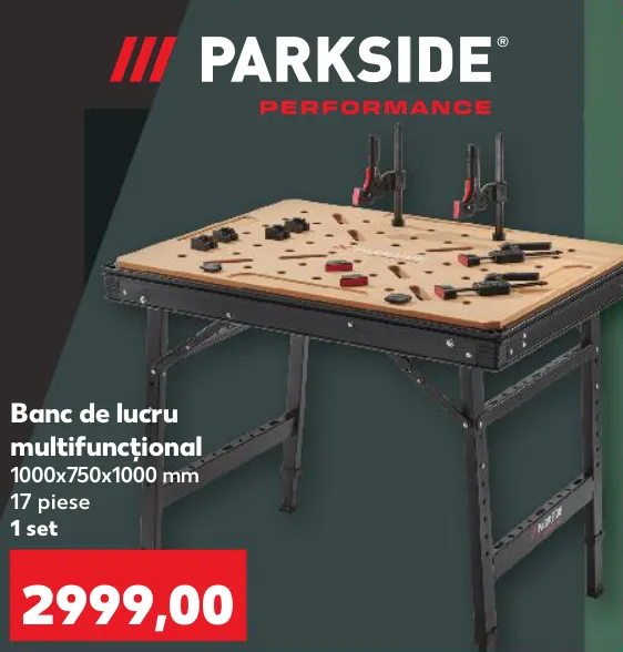 Banc de lucru multifuncțional PARKSIDE PERFORMANCE, 1 set