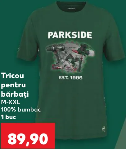 PARKSIDE Tricou pentru bărbați, 1 buc