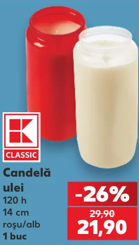 K-Classic Candelă ulei