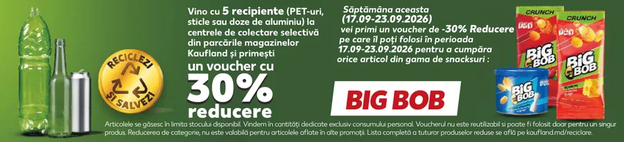 Snacksuri BIG BOB, toată gama