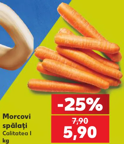 Morcovi spălați, 1 kg