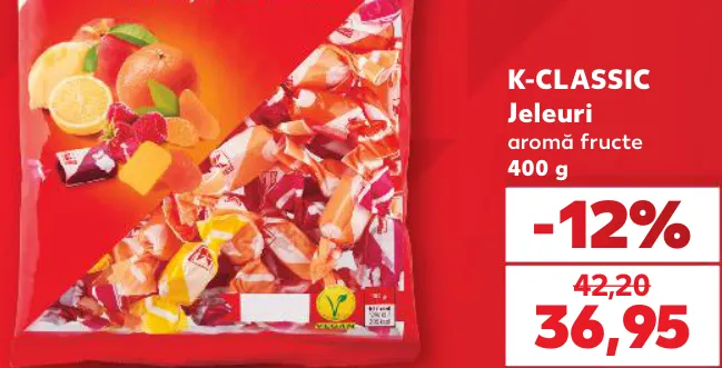 K-CLASSIC Jeleuri aromă fructe, 400 g
