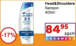 Head&Shoulders Șampon, 400 ml