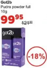 Pudră pentru păr Got2b Powder Full, 10 g