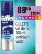 Gillette Gel de ras, 200 ml