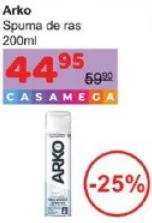 Arko Spumă de ras, 200 ml
