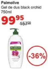 Palmolive Гель для душу Black Orchid, 750 мл