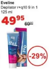 Eveline Produs depilator R+Q10 9 în 1, 125 ml