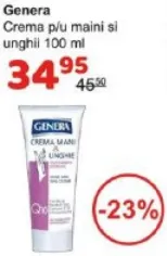 Genera Cremă pentru mâini și unghii, 100 ml