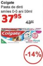 Colgate Зубна паста Smiles, 0–5 років, 50 мл