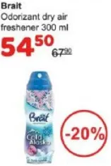 Odorizant uscat Brait Dry Air Freshener, 300 ml
