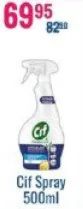 Spray de curățare Cif, 500 ml