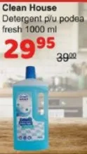 Clean House Detergent pentru podea fresh 1000 ml