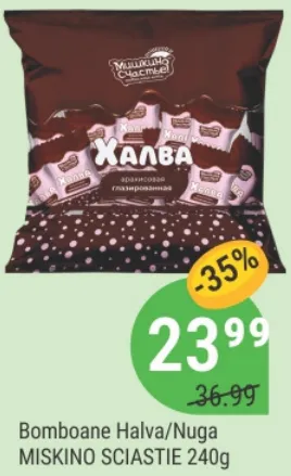 Bomboane Halva/Nuga MISKINO SCIASTIE, 240g