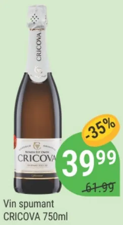 Vin spumant CRICOVA, 750ml