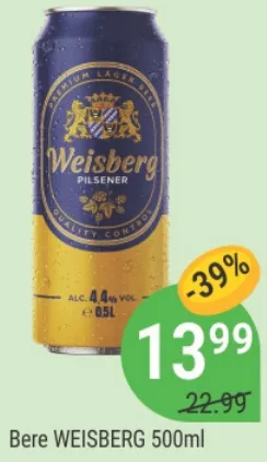 Bere WEISBERG, 500ml