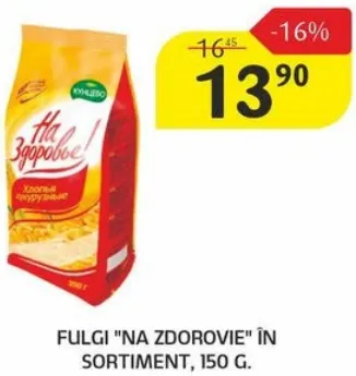 Fulgi „Na Zdorovie” în sortiment, 150 g