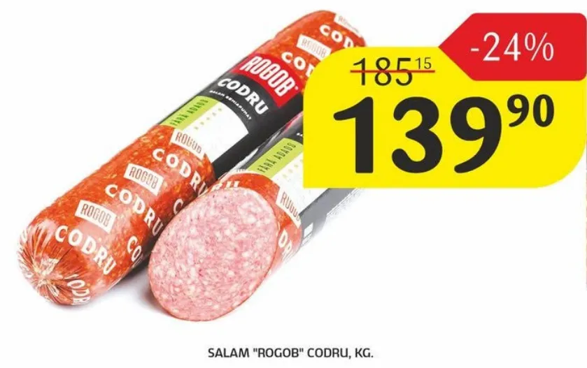 Salam „Rogob” Codru, 1 kg
