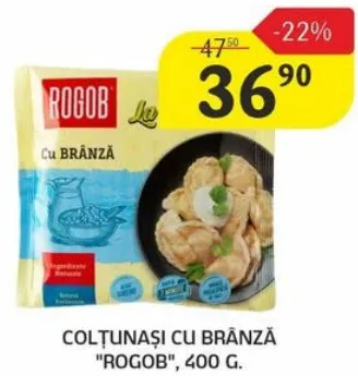 Colțunași cu brânză „Rogob”, 400 g