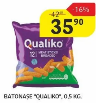 Batonașe „Qualiko”, 0,5 kg