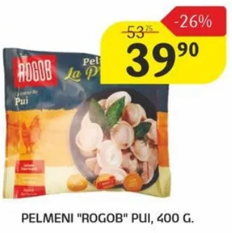 Pelmeni „Rogob” pui, 400 g