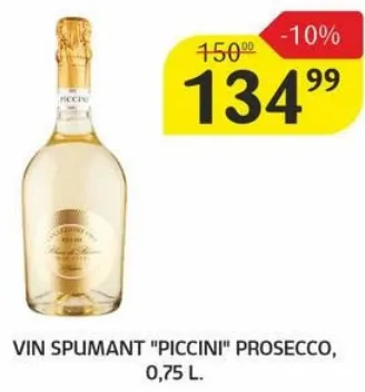 Vin spumant „Piccini” Prosecco, 0,75 L