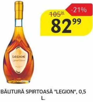 Băutură spirtoasă „Legion”, 0,5 L