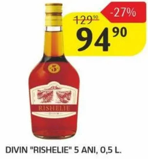 Дивін «Rishelie» 5 років, 0,5 л