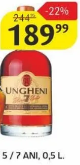 Divin „Ungheni” 7 ani, 0,5 L