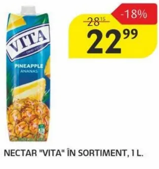 Nectar „Vita” în sortiment, 1 L