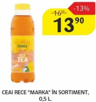 Ceai rece „Marka” în sortiment, 0,5 L
