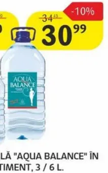 Мінеральна вода Aqua Balance в асортименті, 6 л