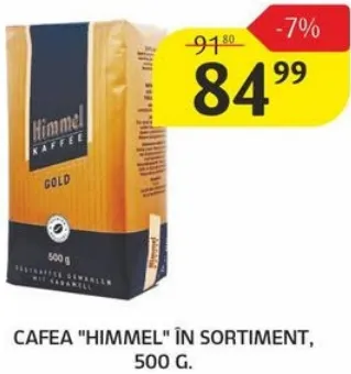 Cafea „Himmel” în sortiment, 500 g