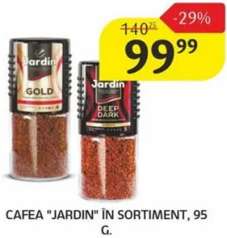 Cafea „Jardin” în sortiment, 95 g