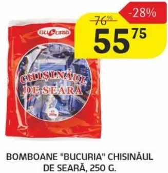 Bomboane „Bucuria” Chișinăul de seară, 250 g