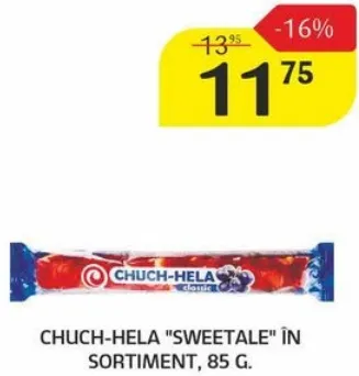 Chuch-hela „Sweetale” în sortiment, 85 g