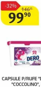 Капсули для прання Dero, 15 шт.