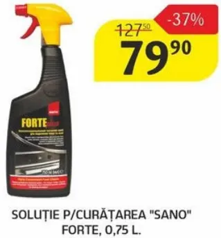 Soluție pentru curățare Sano Forte, 0,75 l