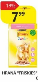 Hrană Friskies în sortiment, Junior, 85 g