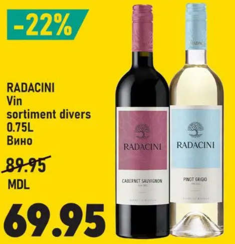 RADACINI Vin sortiment divers, 0.75 L
