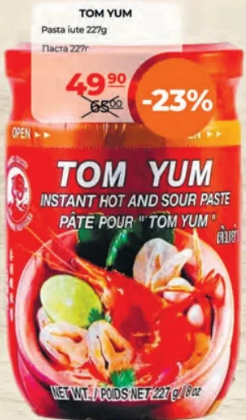 TOM YUM Pastă iute, 227 g